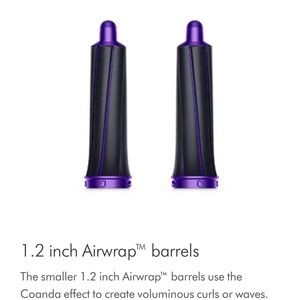 Dyson Airwrap 1.2” Barrels